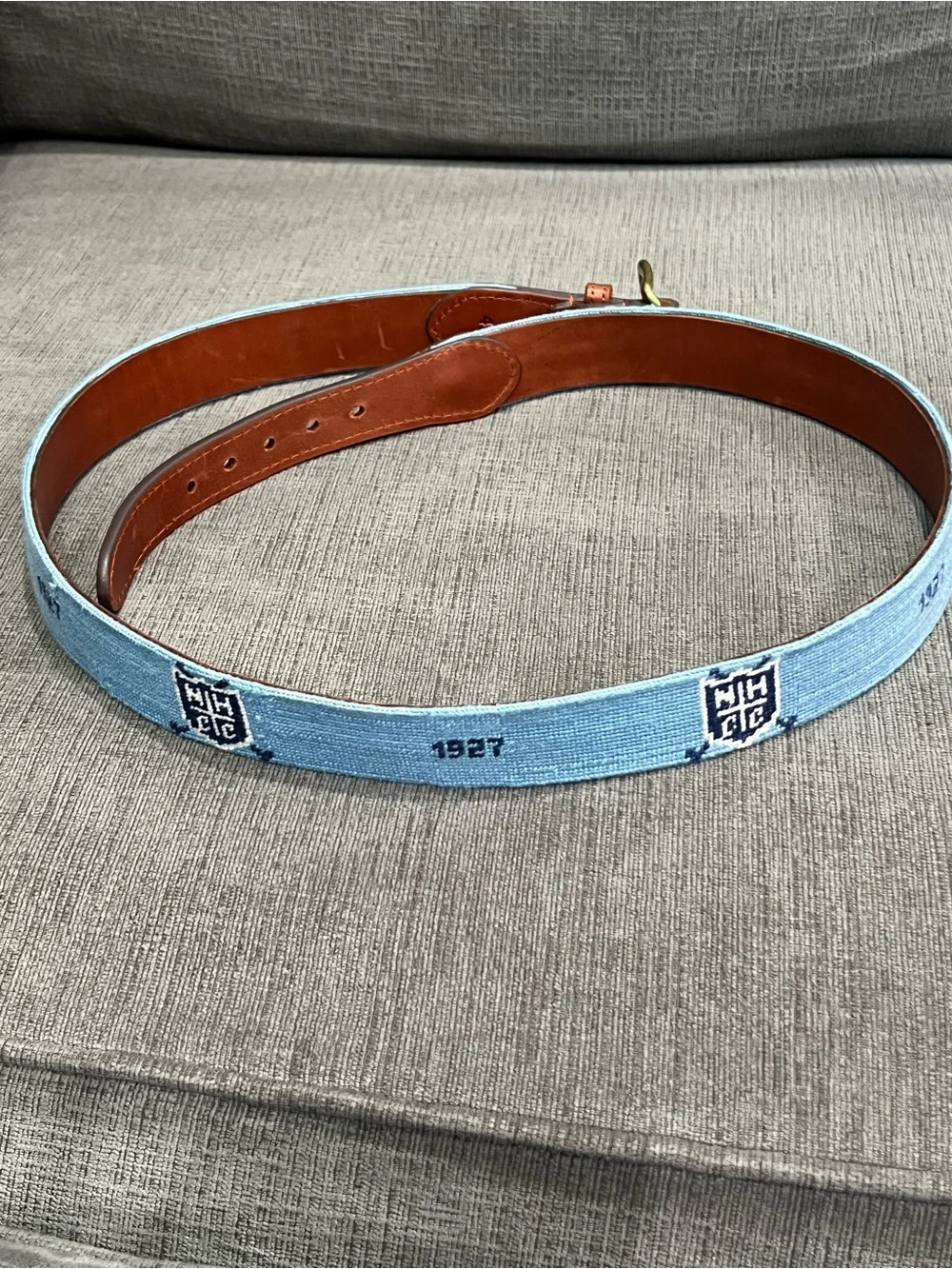 Smathers & Branson hand stitched